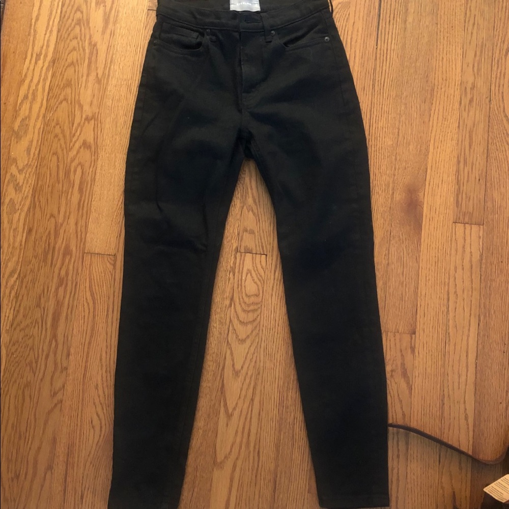 Everlane authentic stretch high rise skinny